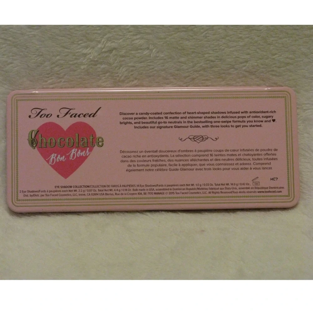 Too Faced gorgeous authentic